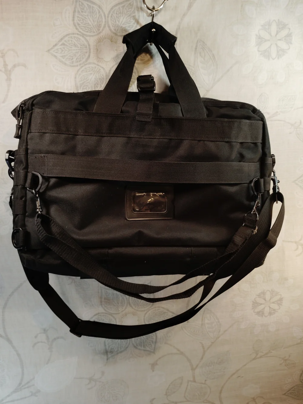 Stay Organized Durable Black Tactical Messenger/Laptop /Briefcase Bag